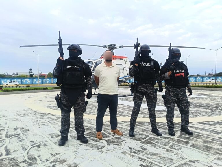 Capturado Individuo de Interés Penal Relevante en Machala