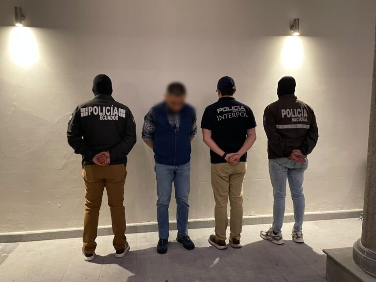 Policía Nacional captura en Quito a ecuatoriano requerido por EE.UU. por narcotráfico y nexos con el Cártel de Sinaloa