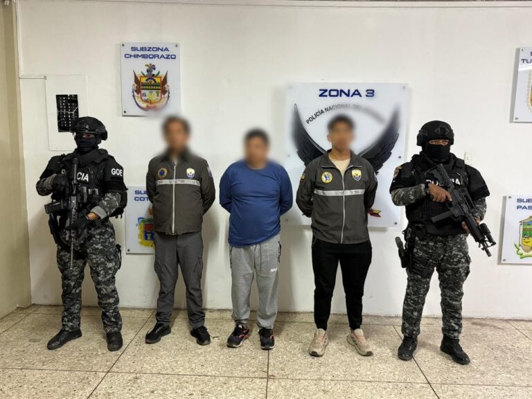 Policía Nacional capturó en Tungurahua a un ciudadano sentenciado por violación y requerido por otro delito sexual